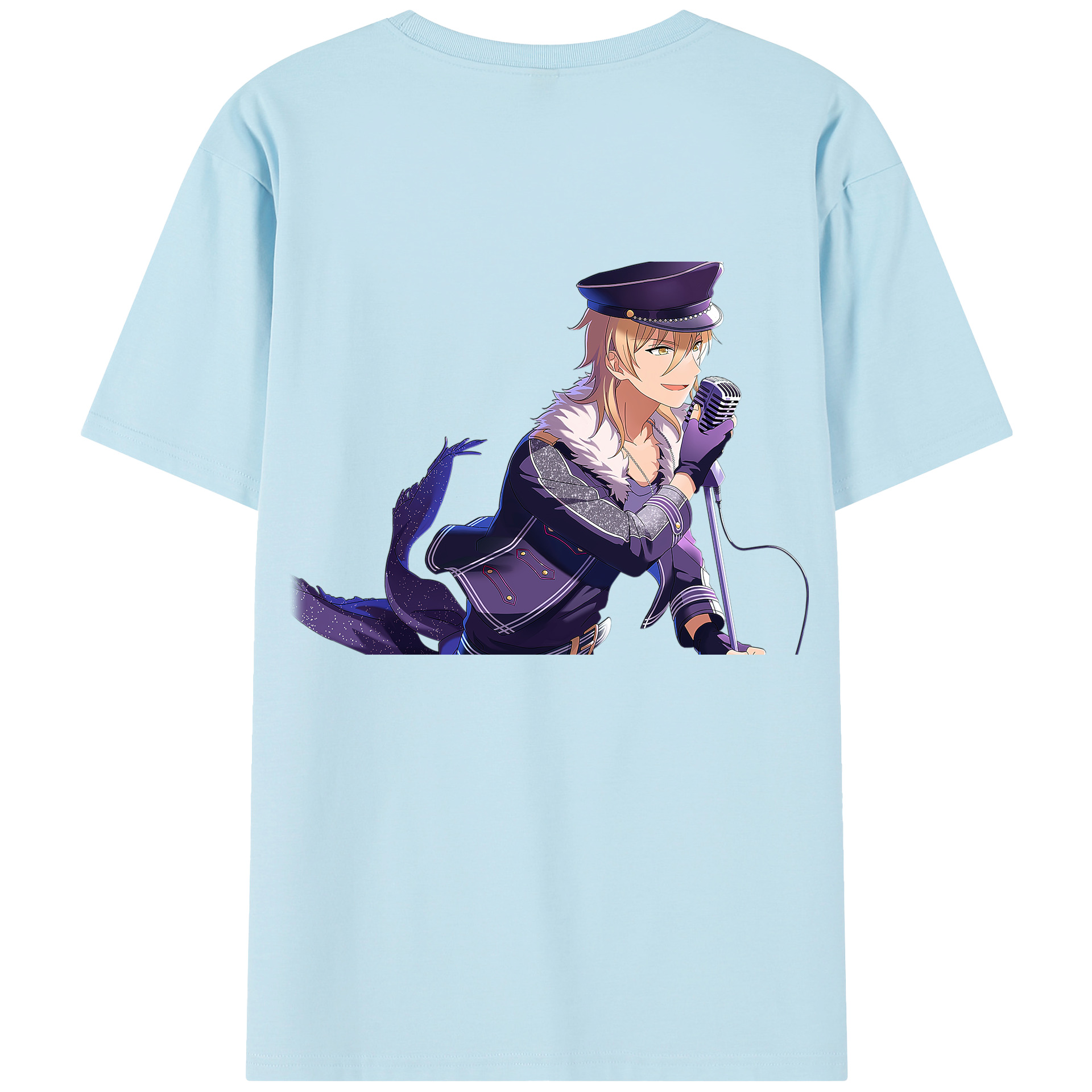 （画像用） あんさんぶるスターズ! Ensemble Stars 綿100％半袖Tシャツ（背面プリント）